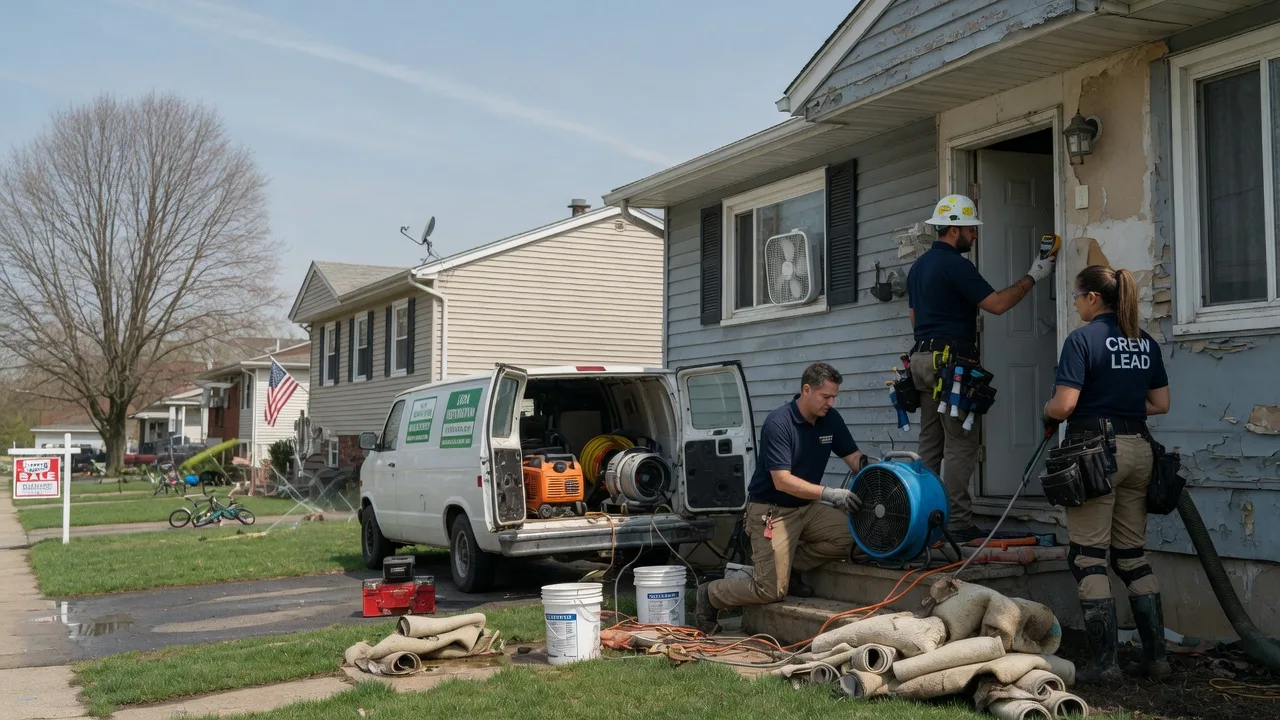 Flood Cleanup in Deep Water, WV near me