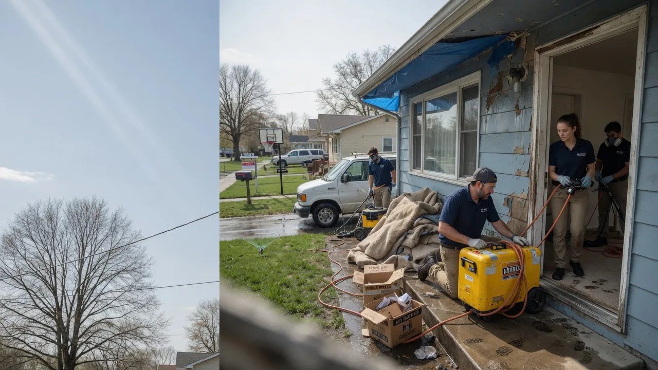 Basement Flood Cleanup in Deep Water, WV near me
